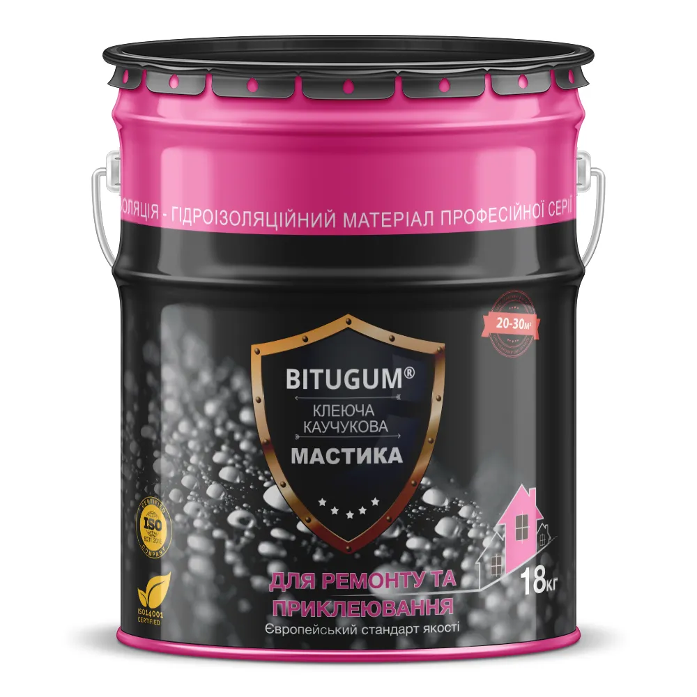 Мастика клеюча каучукова BITUGUM (18 кг) | www.budmat-store.com.ua Мастика клеюча каучукова BITUGUM (18 кг) | www.budmat-store.com.ua