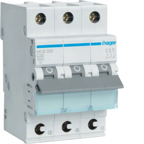 Автоматичний вимикач Hager Quick Connect 3P 50А C MCS350 | www.budmat-store.com.ua Автоматичний вимикач Hager Quick Connect 3P 50А C MCS350 | www.budmat-store.com.ua