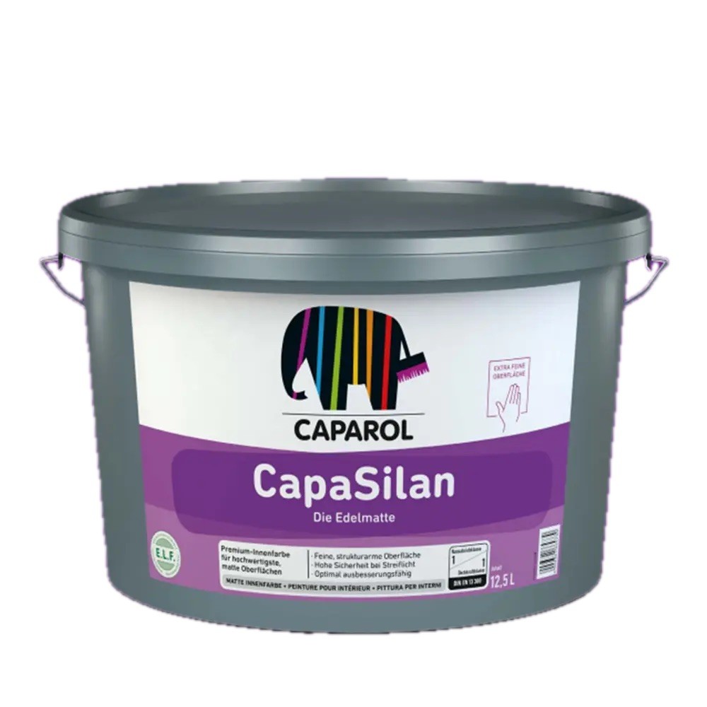 Фарба інтер'єрна силіконова Caparol CapaSilan (12.5 л) | www.budmat-store.com.ua Фарба інтер'єрна силіконова Caparol CapaSilan (12.5 л) | www.budmat-store.com.ua
